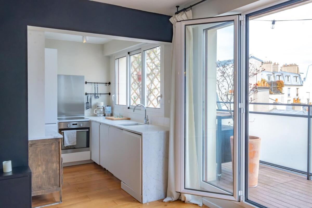 Appartement Invalides Avec Terrasse París Exterior foto